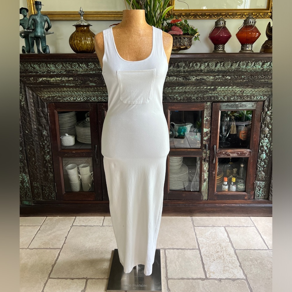 Geoffrey Beene Sport White Tank Dress